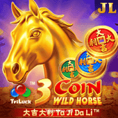 3 Coin Wild Horse Slot Art